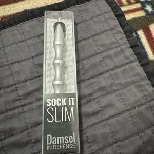 Damsel in Defense Sock It Slim Silver Tool